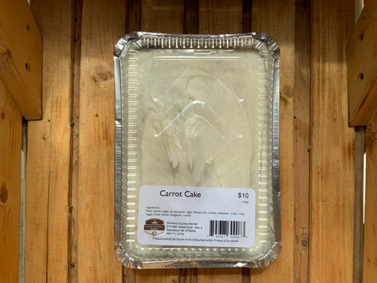 Donna’s Country Kitchen - Carrot Cake - Pan