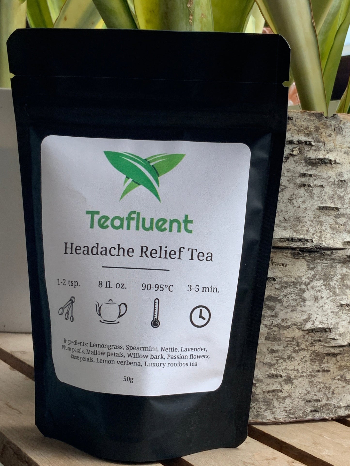Teafluent - Headache Relief Loose Tea