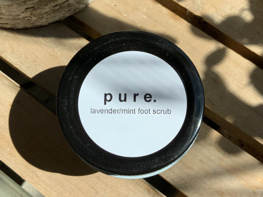 Pure Bath & Body - Mint Lavender Foot Scrub