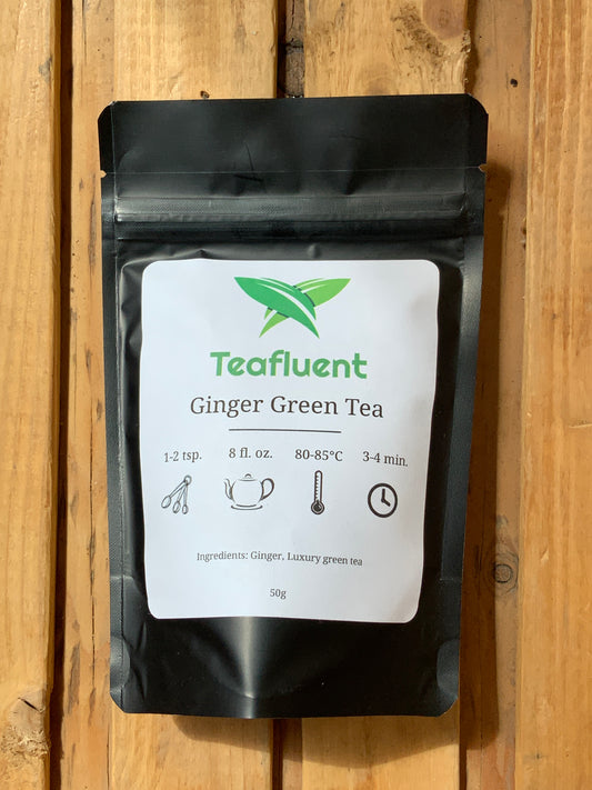 Teafluent - Ginger Green Loose Tea