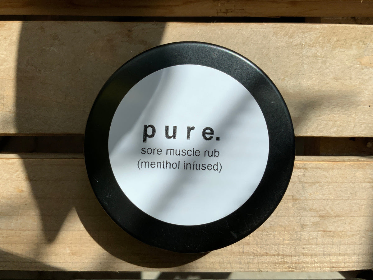 Pure Bath & Body - Sore Muscle Rub - Menthol
