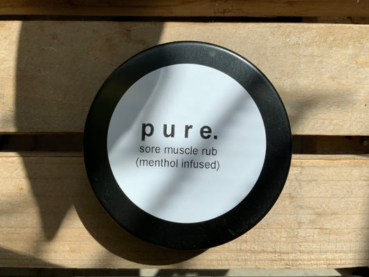 Pure Bath & Body - Sore Muscle Rub - Menthol