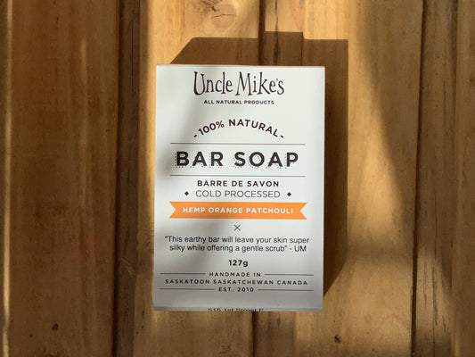 Uncle Mike’s - Soap Bars - Hemp Orange Patchouli