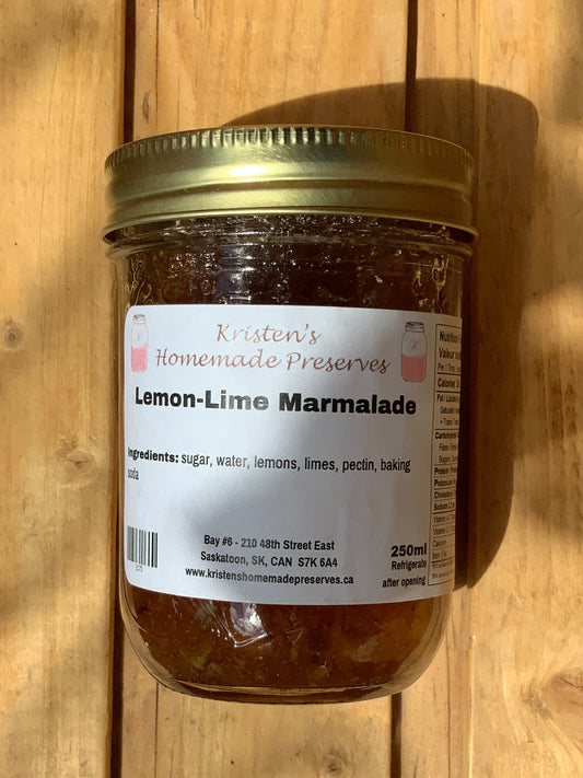 Kristen’s Preserves - Lemon Lime Marmalade