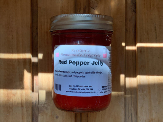 Kristen’s Preserves - 250ml Jelly - Red Pepper