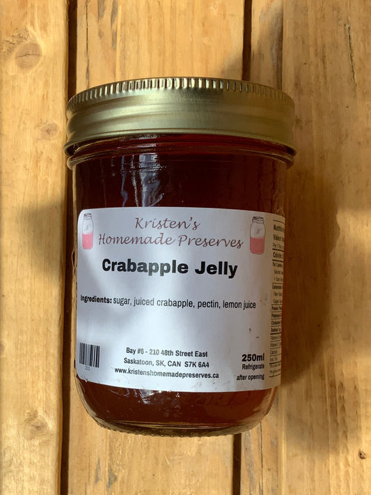 Kristen’s Preserves - 250ml Jelly - Crabapple