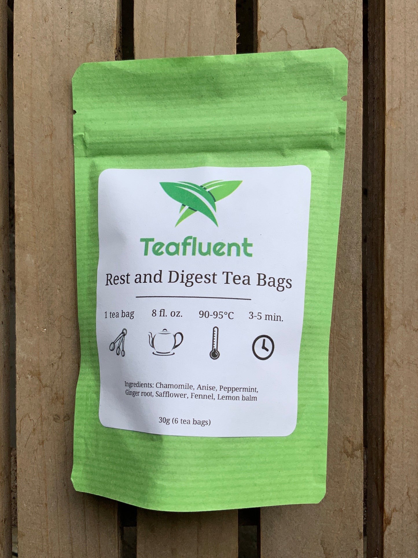 Teafluent - Rest & Digest Tea Bags