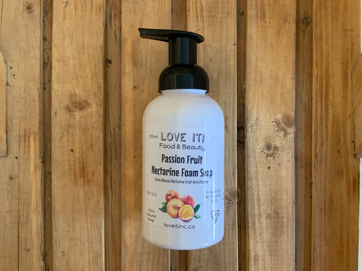 Love it Food & Beauty Inc. - Foaming Hand Soap - Passion Fruit Nectarine