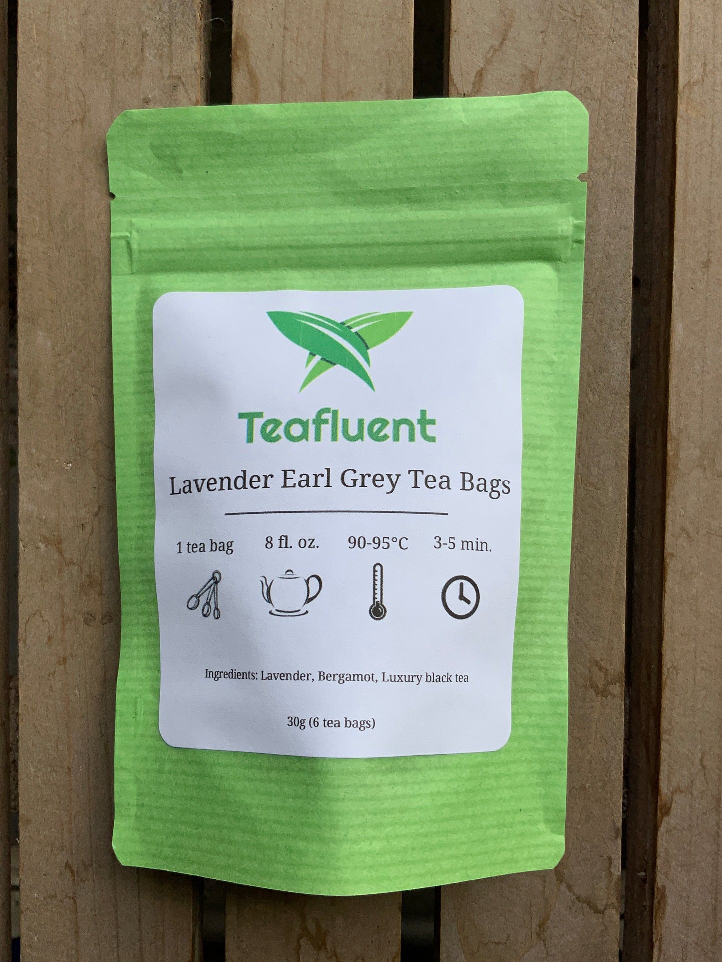 Teafluent - Lavender Earl Grey Tea Bags