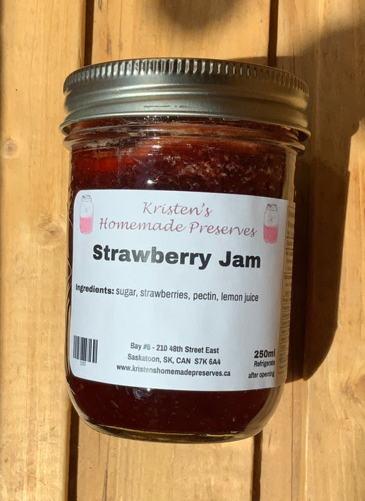 Kristen’s Preserves - 250ml Jam - Strawberry