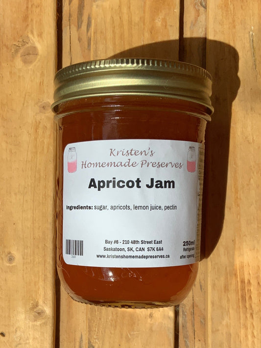 Kristen’s Preserves - 250ml Jam - Apricot