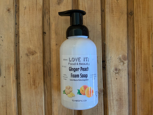 Love It Food & Beauty Inc. - Foaming Hand Soap - Ginger Peach