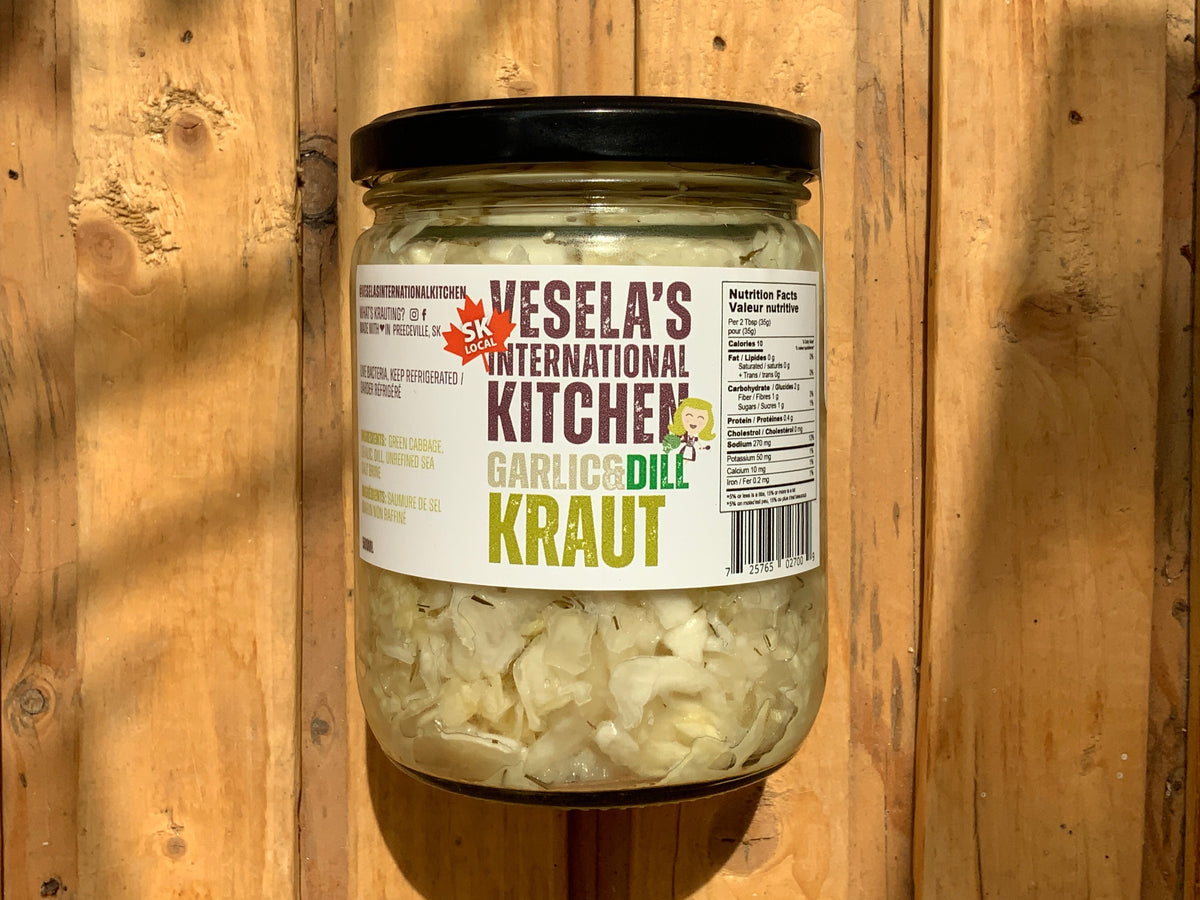 Vesela's International Kitchen - Small Garlic & Dill Kraut
