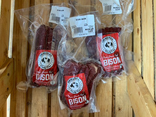 Original Family Farms - Bison Bacon (~225g)