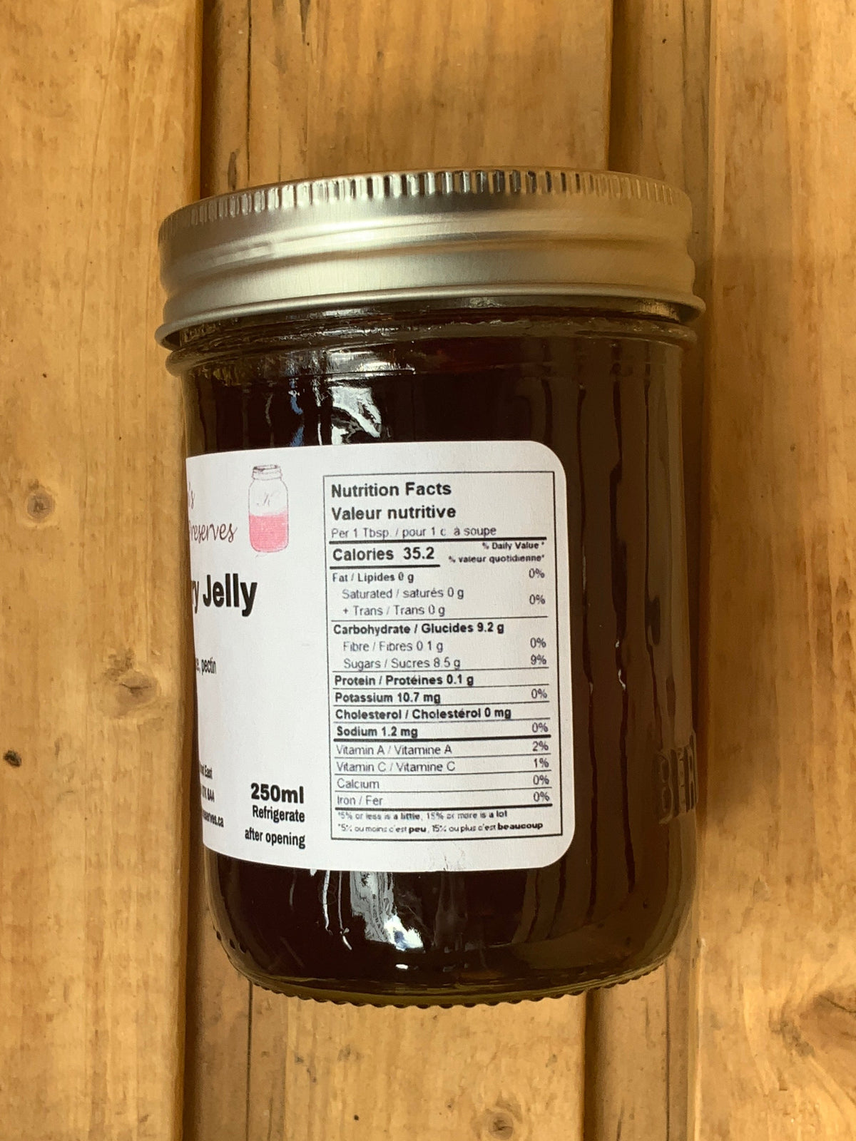 Kristen’s Preserves - 250ml Jelly - Sour Cherry