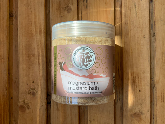 Studio on 27 Magnesium & Mustard Bath Infusion - Large (500ml)