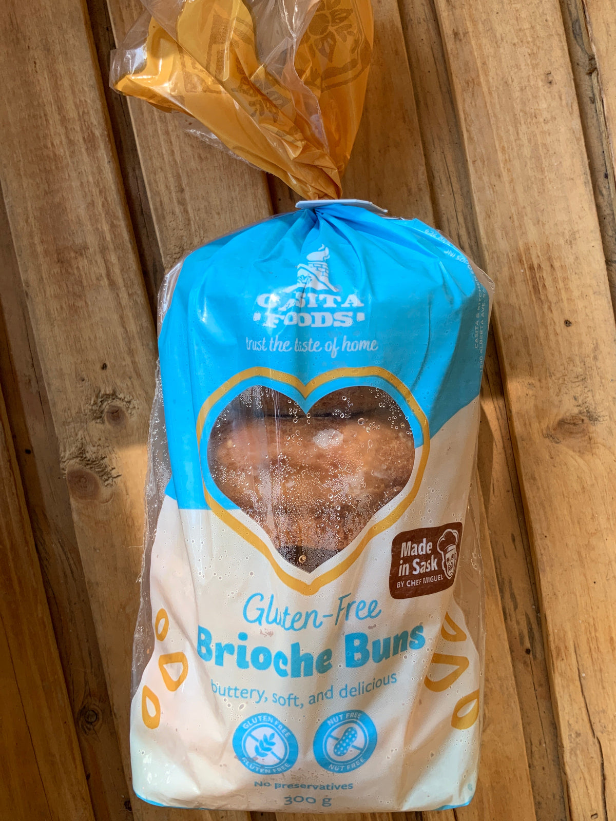 Casita Foods - Frozen Brioche Buns (GF)
