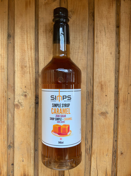 Powerhouse Endeavours - Simps Simple Syrup - Caramel - Zero Sugar