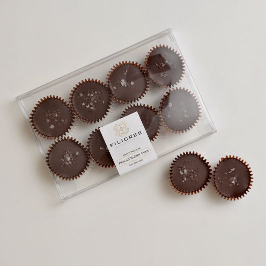 Filigree Chocolaterie - Dark Chocolate Peanut Butter Cups