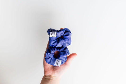 Indigo Micro Scrunchie Set Created Mother