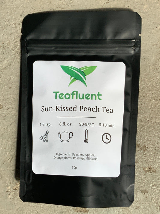 Teafluent - Sun Kissed Peach Loose Tea
