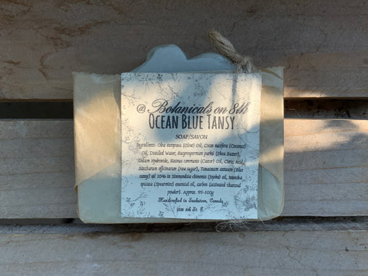 Botanicals On 8th - Bar Soap - Ocean Blue Tansy