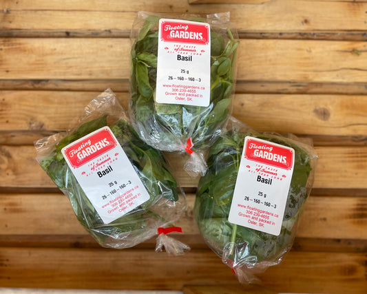 Floating Gardens - Fresh Herbs - Basil (25g)