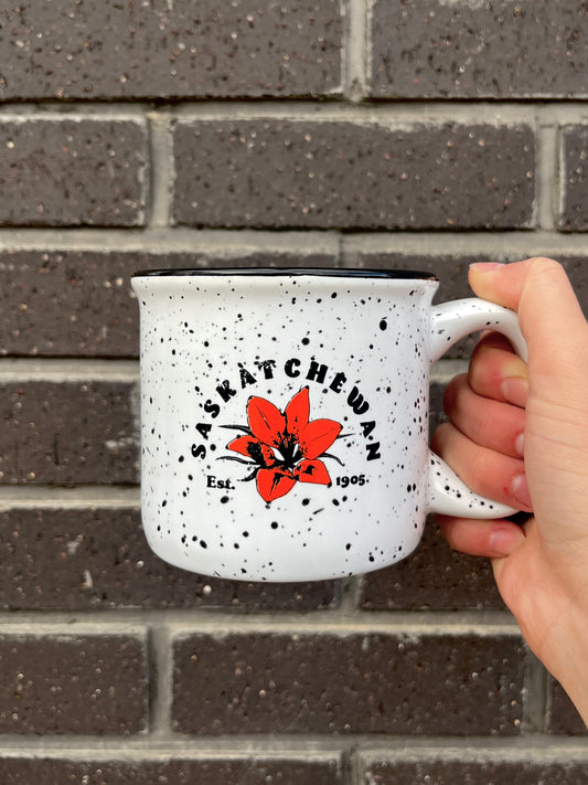 Prairie Print House - Saskatchewan Prairie Lily Mug