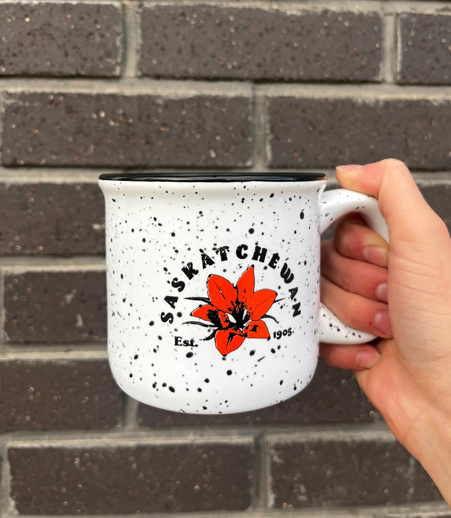 Prairie Print House - Saskatchewan Prairie Lily Mug