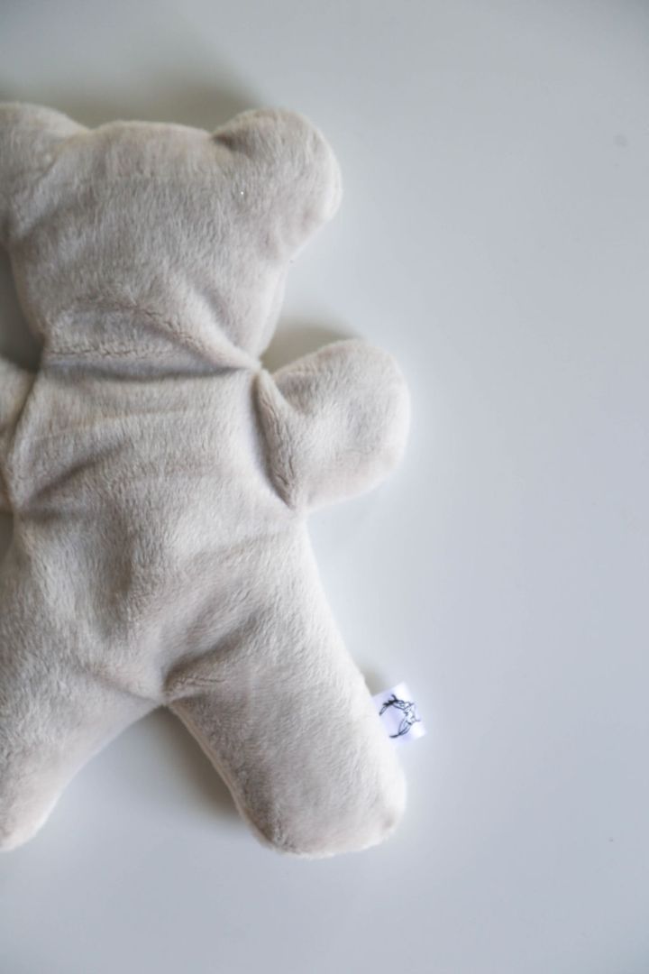 Light Taupe Hot/Cold Therapy Bear Created Mother Artisan