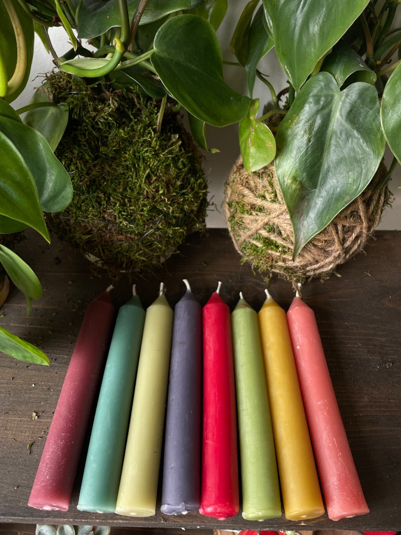 Five of Hearts - Mini Taper Candles