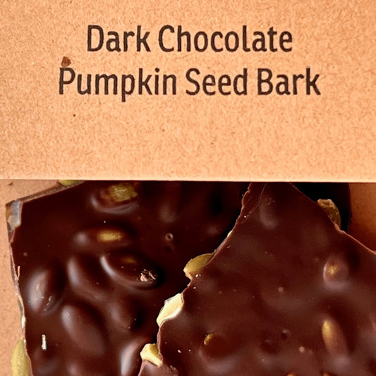 Candyma’am Sweets - Dark Chocolate Pumpkin Seed Bark