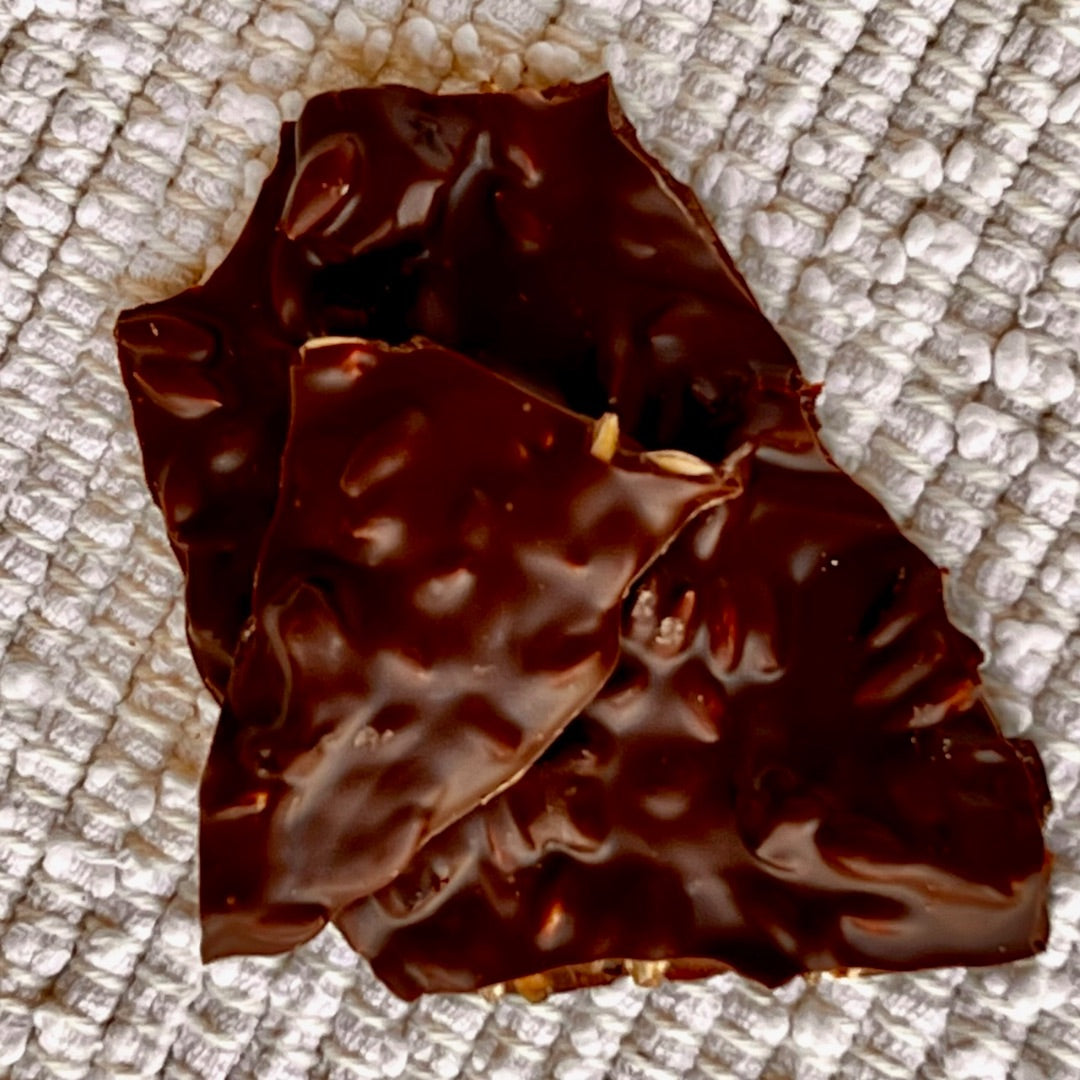 Candyma’am Sweets - Dark Chocolate Cherry Malted Barley Bark