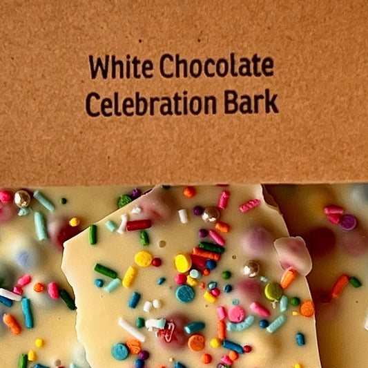 Candyma’am Sweets - White Chocolate Celebration Bark