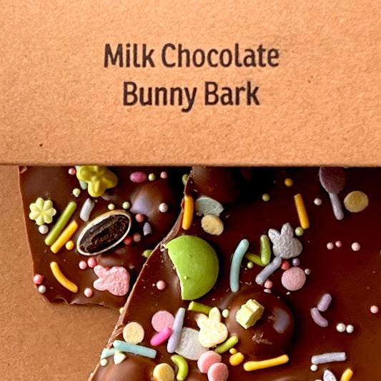 Candyma'am Sweets - Milk Chocolate Bunny Bark