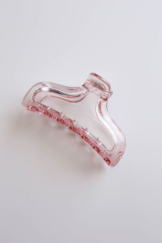 Pink Jelly Medium Hair Claw Clip Created Mother Artisan