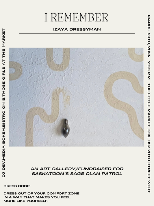 Ticket: I Remember, Art Show Fundraiser March 29th 7-9pm