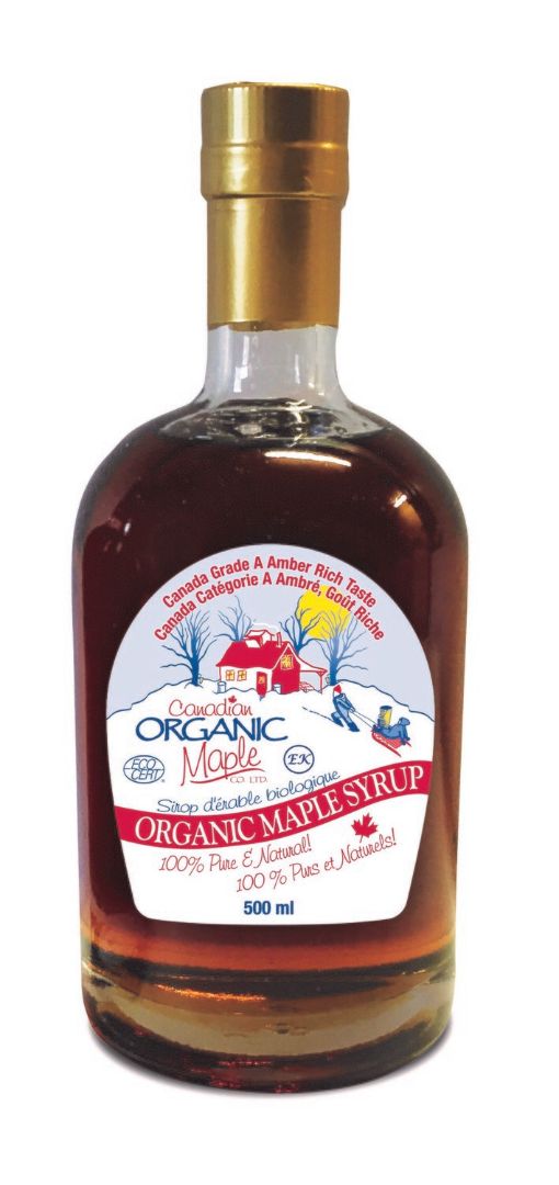 Those Girls - Organic Maple Syrup - Round Leo Gift Bottle