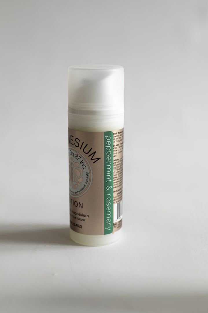 Studio on 27 - Magnesium Lotion - Peppermint & Rosemary