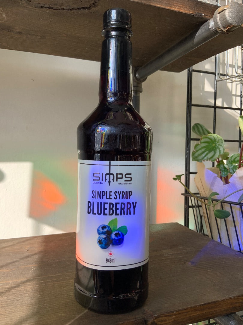 Powerhouse Endeavours - Simps Simple Syrup - Blueberry