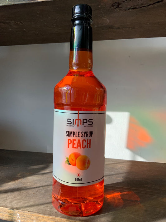 Powerhouse Endeavours - Simps Simple Syrup - Peach