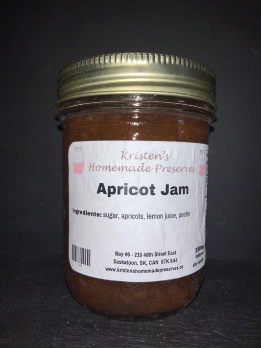 Kristen’s Preserves - 250ml Jam - Apricot
