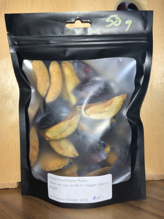 JJ's Vegan Cheese - Freeze Dried Prune Plums