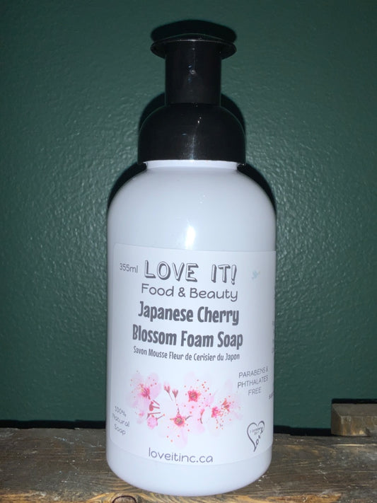 Love It Food & Beauty Inc. - Foaming Hand Soap - Japanese Cherry Blossom