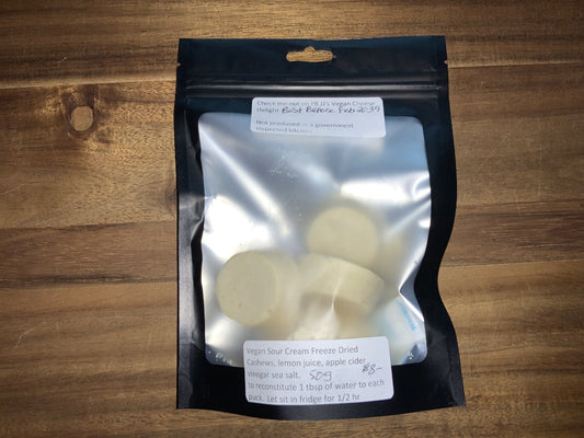 JJ's Vegan Cheese - Vegan Freeze Dried Sour Cream