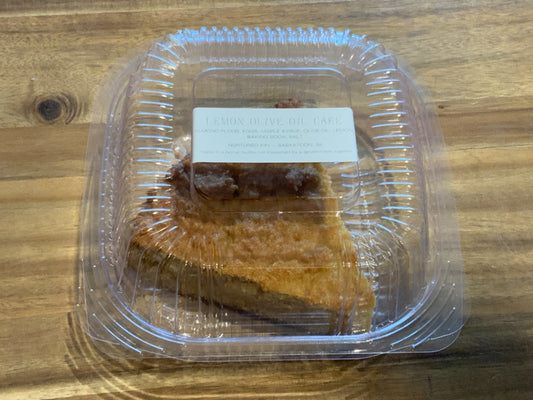 Nurtured Kin - Lemon Olive Oil Cake Slice