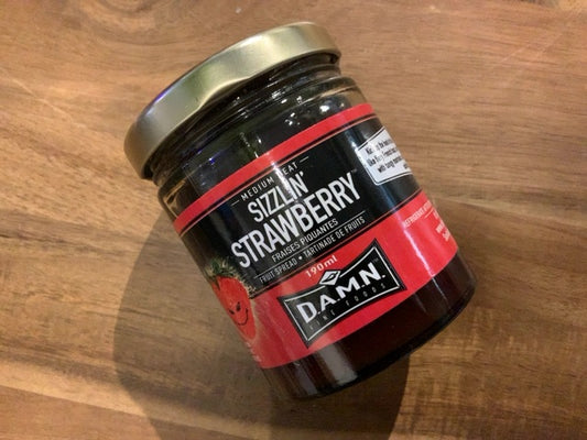 Damn Fine Foods - Jam - Sizzlin' Strawberry