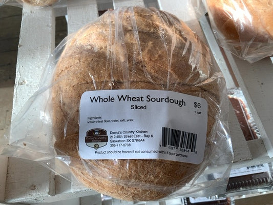 Donna’s Country Kitchen - Bread - Sourdough - Whole Wheat - Sliced