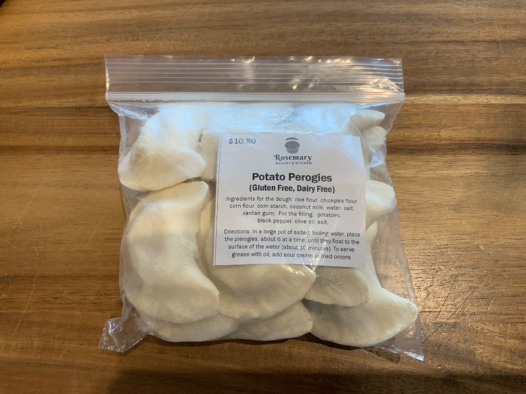 Rosemary Bakery & Kitchen - Gluten-Free/Dairy-Free Perogies - Potato