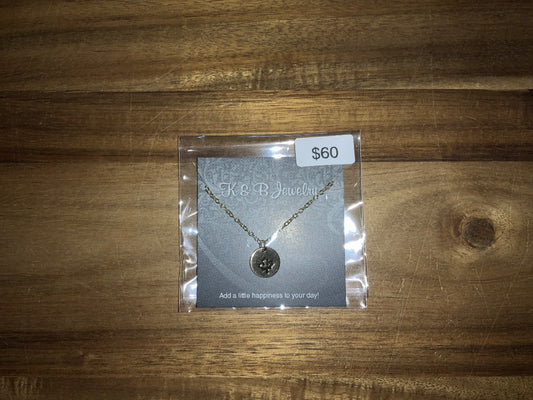 K&B Jewelry - 14k Gold Filled Maple Leaf Necklace